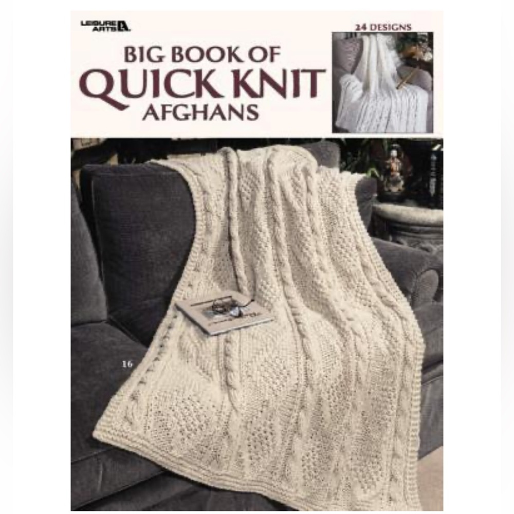 Big Book of Quick Knit Afghans (Leisure Arts #3137)